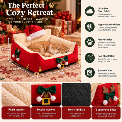 Cozy Noel Pet Bed
